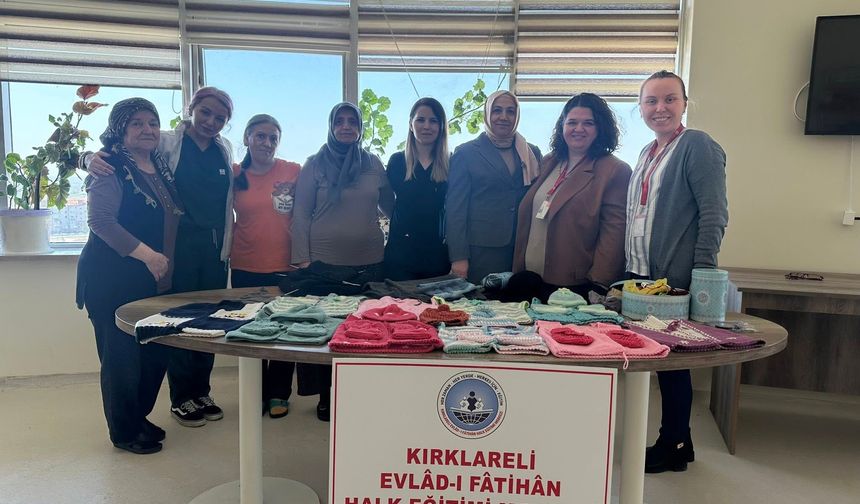 Örgü Kursu Açıldı