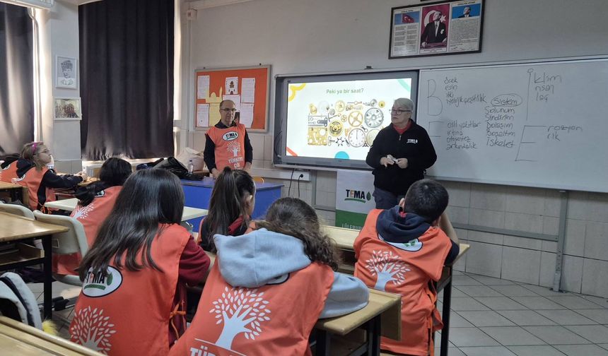 TEMA’dan Öğrencilere İklim Değişikliği Eğitimi