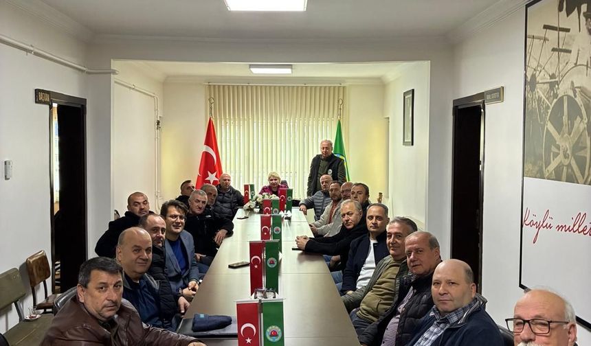 İlçe Tarım Müdürü Ziraat Odası Meclis Toplantısına Katıldı