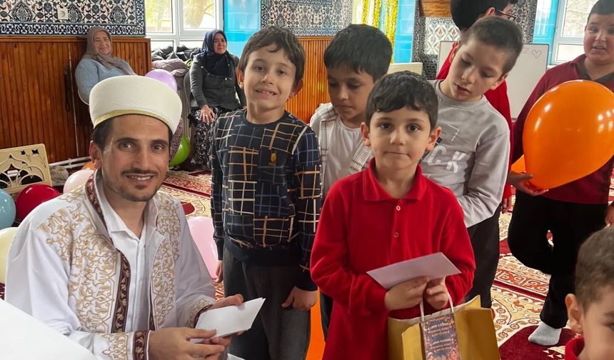 Turgutbey Köyü Camii’nde Çocuklarla Cami Buluşması