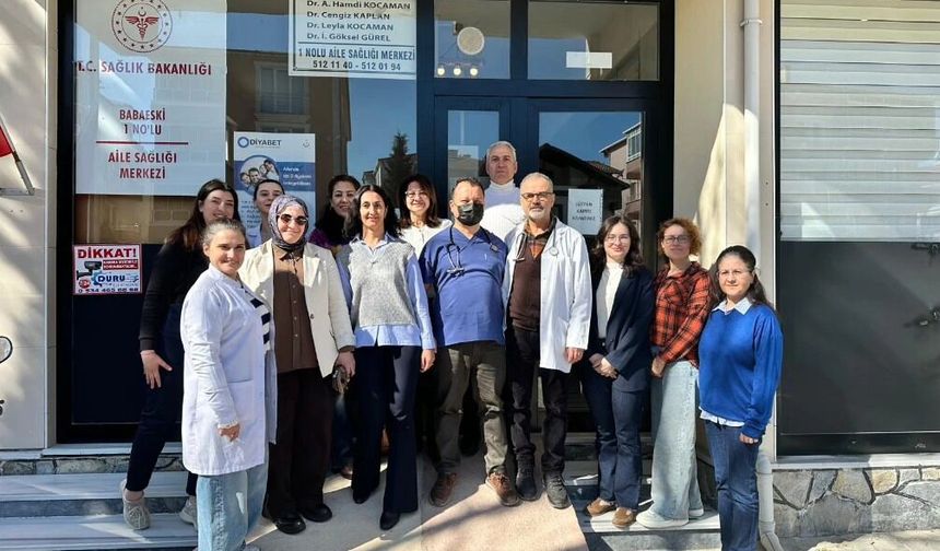 Babaeski’de Aile Sağlığı Merkezlerine Ziyaret