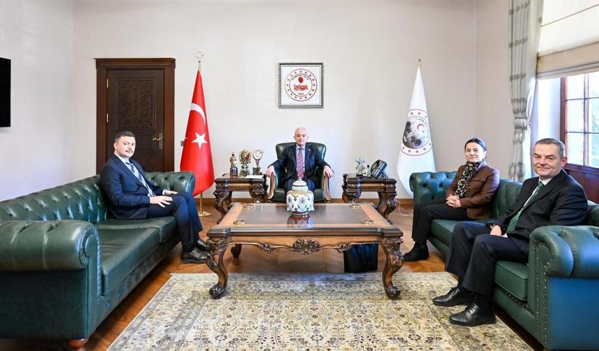 Vali Turan, Başsavcı ve Bakanlık Yetkililerini Ağırladı