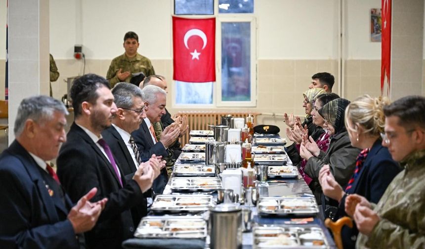 Babaeski’de Şehit ve Gazi Aileleri İftar Sofrasında Buluştu