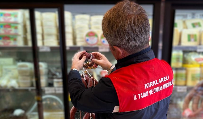 Babaeski’de Gıda Denetimleri Sürüyor