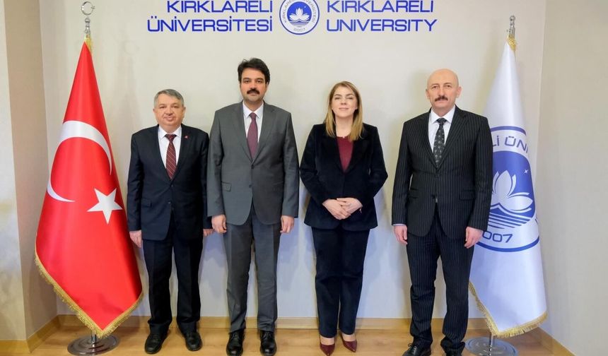 Genel Müdür Akçeşme’den Rektör Ak’a Ziyaret