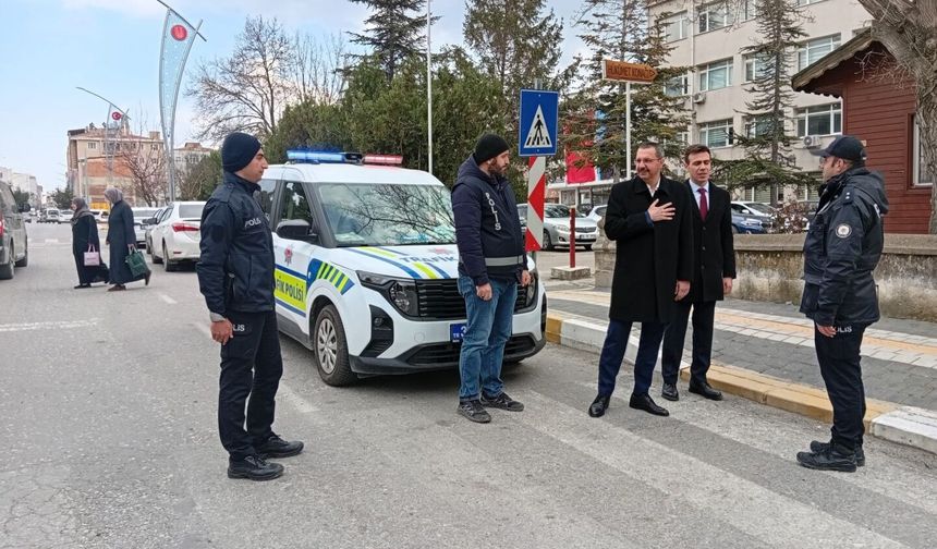 Kaymakam Özderin’den Emniyet Uygulamasına Denetim