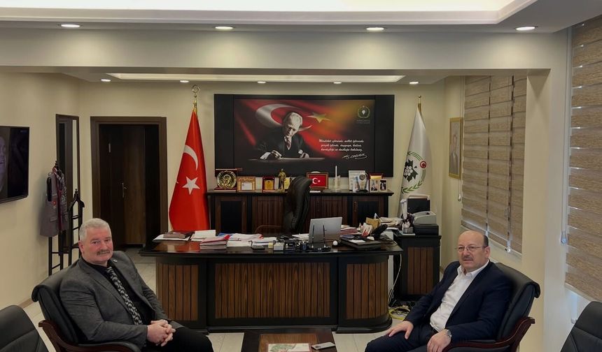 Başkan Hoşgör’den İl Özel İdaresi’ne Ziyaret