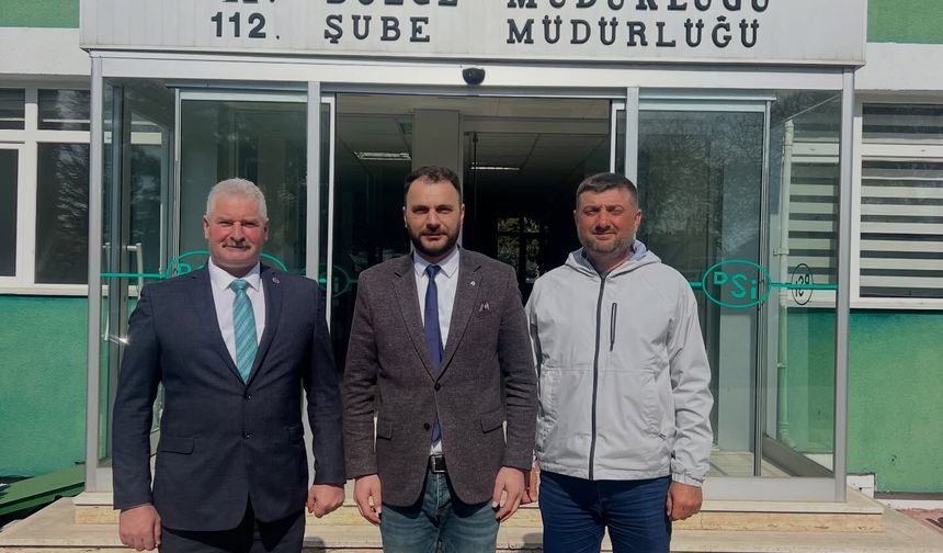 Başkan Hoşgör’den DSİ’ye Ziyaret