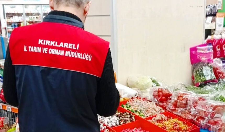 Kırklareli'nde Bayram Öncesi Gıda Denetimleri
