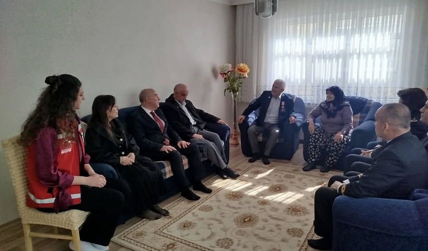 Vize’de Gazi Kuşoğlu ve Ailesine Ziyaret