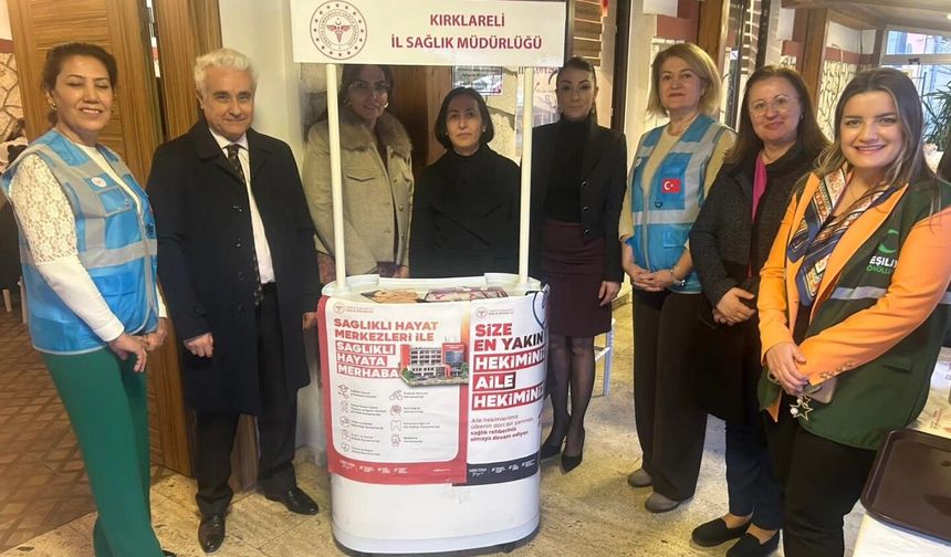 İftar Programında Koruyucu Sağlık Standı Açıldı