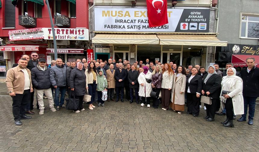 AK Parti Lüleburgaz’da Bayramlaşma Töreni