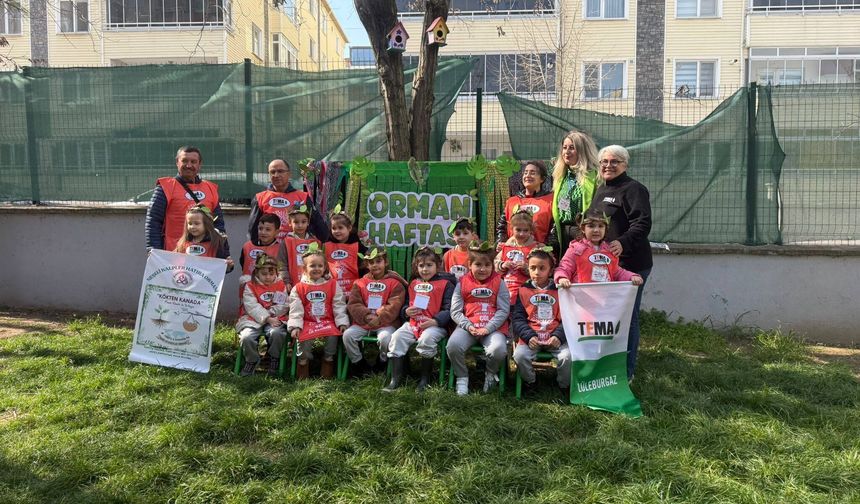 Lüleburgaz’da Miniklerden Doğaya Anlamlı Katkı