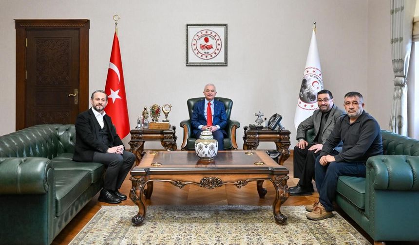 Kaanlar Gıda’dan Vali Turan’a Ziyaret