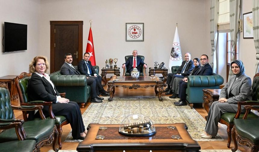 Vali Turan’dan Prof. Dr. Ergüder’i Ağırladı