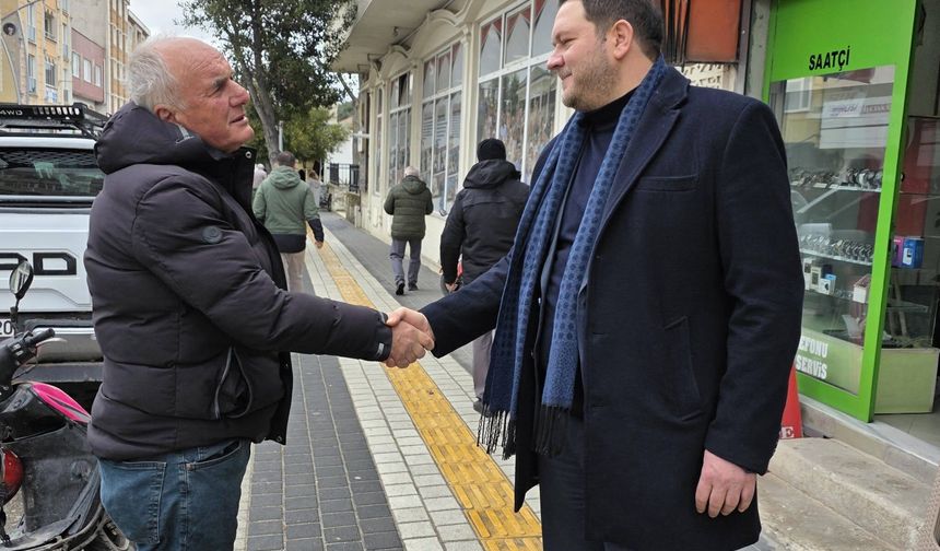 Pınarhisar’da Başkan Talay’dan Esnaf Ziyareti