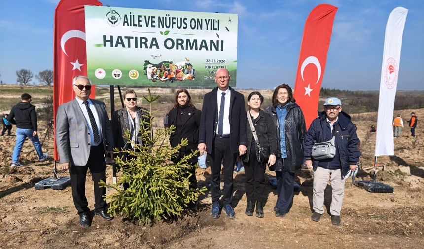 İYİ Parti Heyeti Fidan Dikim Etkinliğine Katıldı