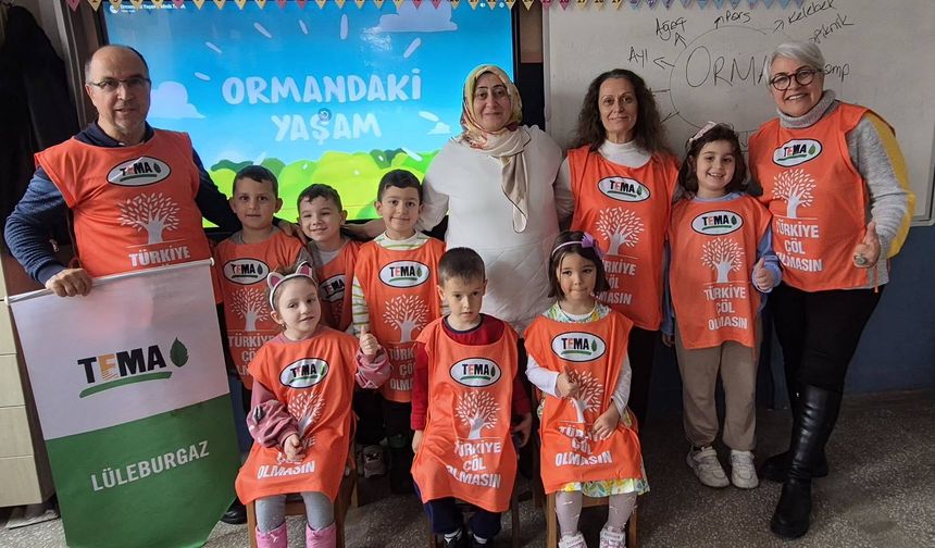 Miniklere Orman Bilinci Aşılandı