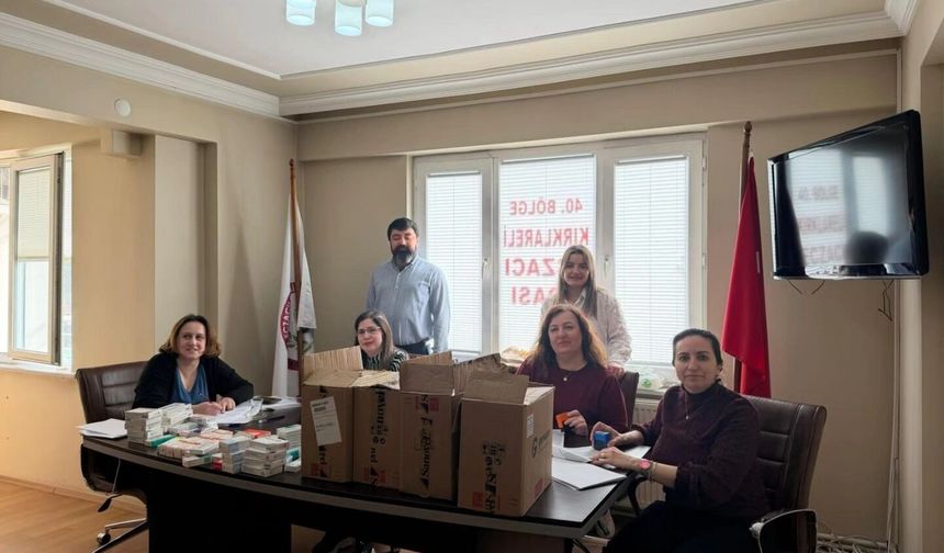 Kırklareli’nde Miadı Dolmuş İlaçlar İmha Edildi