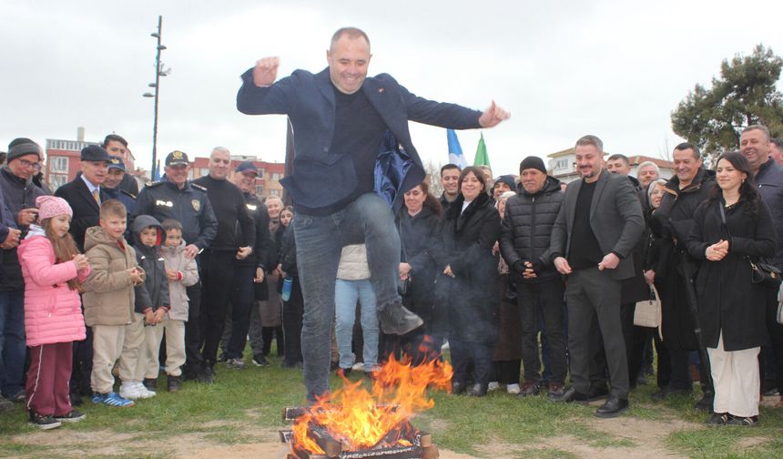 Kırklareli’nde Nevruz Bayramı coşkusu yaşandı