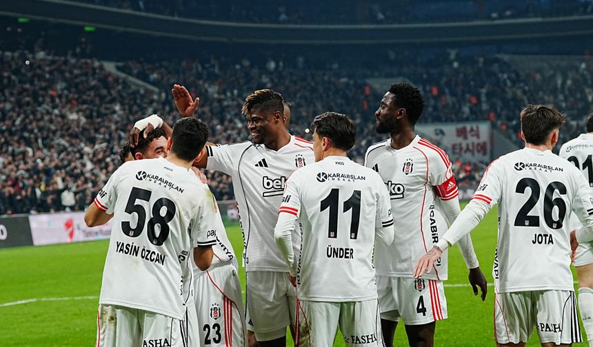 Beşiktaş’ın yenilmezlik serisi 17 maça çıktı
