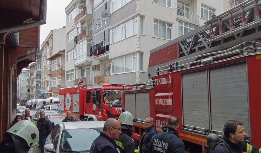 Tekirdağ'da fırında yangın paniği