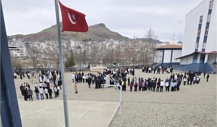 Çermik'te deprem tatbikatı