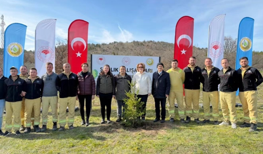 Kırklareli’nde Tıp Bayramı’nda Fidanlar Toprakla Buluştu