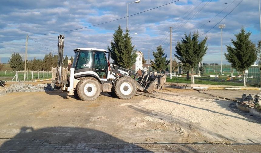 Büyükkarıştıran’da Çalışmalar Sürüyor