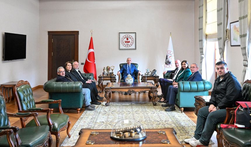 Vali Turan, İYİ Parti İl Yönetimi ile Görüştü