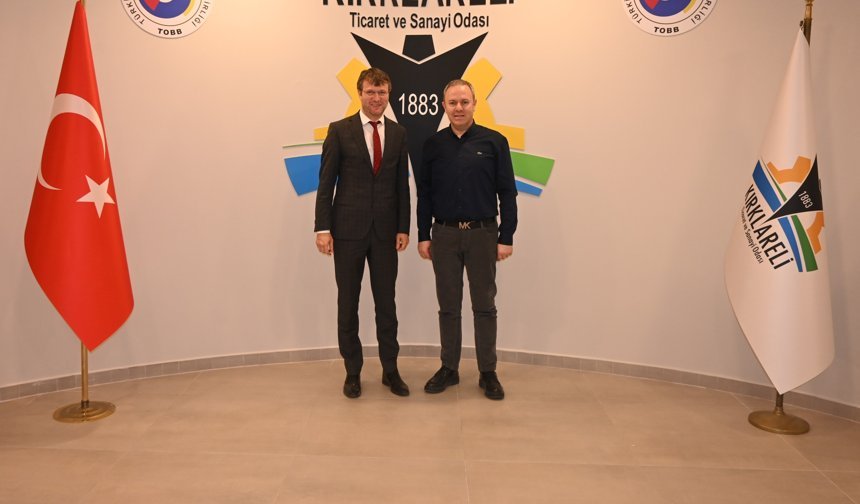 Kırklareli TSO’da Yatırım ve İş Birliği Görüşmesi