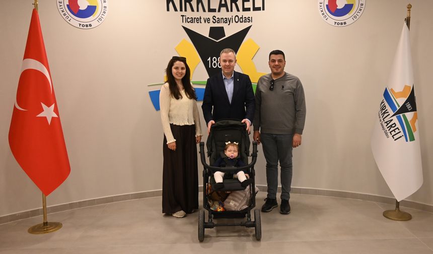 Kırklareli TSO Başkanı Ilık, Misafirlerini Ağırladı