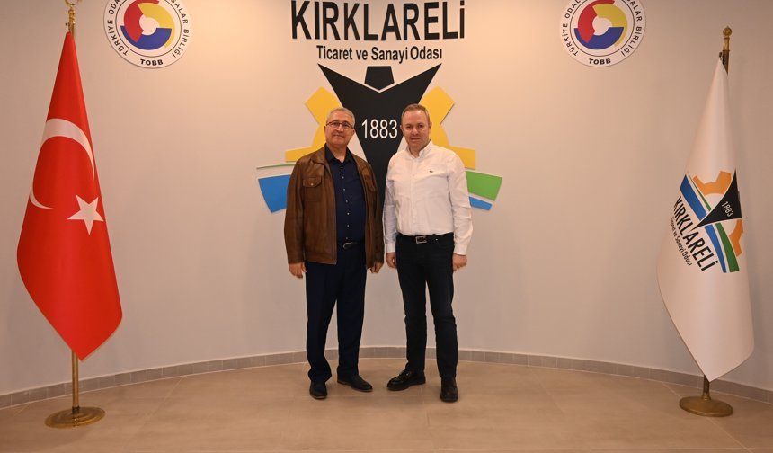 Azabağaoğlu’ndan Kırklareli TSO’ya Ziyaret