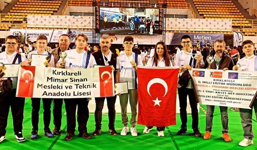 Kırklareli’nden Dünya Şampiyonluğu Başarısı