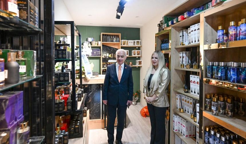 Vali Turan’dan Yeni İşletmeye Ziyaret