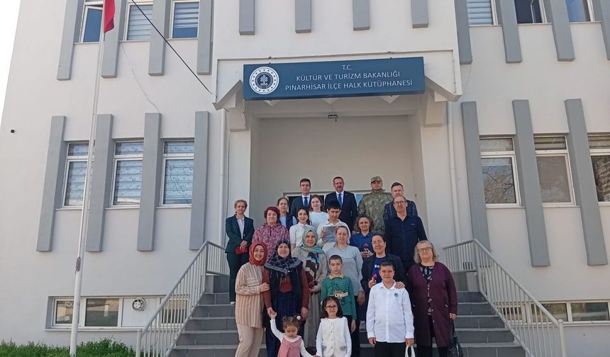 Kaymakam Özderin, Kütüphane Haftası Etkinliğine Katıldı