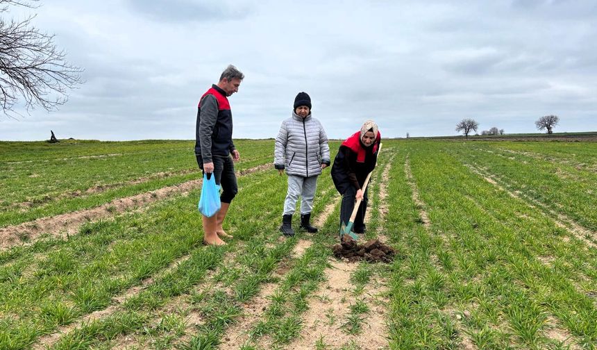 Babaeski’de Demonstrasyon Tarlası İçin İlk Adım