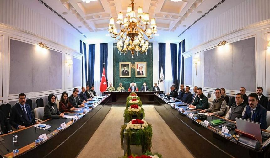 Kırklareli’nde Mart Ayı Güvenlik Toplantısı Yapıldı