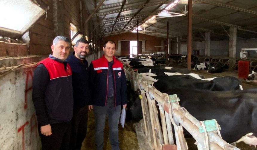 Ari İşletmeye Çiğ Süt İzin Belgesi Verildi