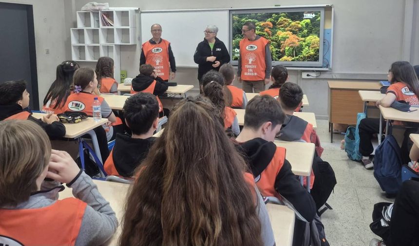 Lüleburgaz’da Öğrencilere Orman Ekosistemi Anlatıldı