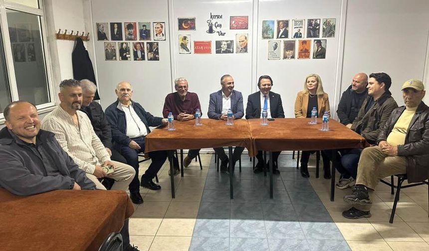 CHP Heyeti Atatürk Mahallesi’nde Vatandaşlarla Buluştu