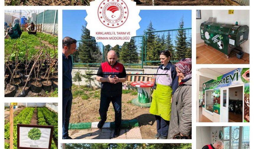 Özel Eğitim Okuluna Tarımsal Destek