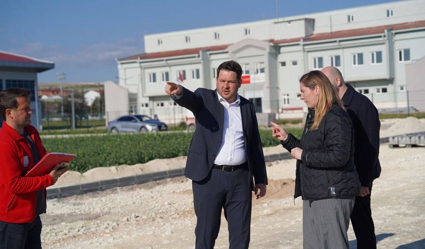 Başkan Talay Çalışmaları Yerinde İnceledi