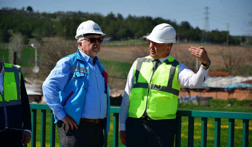 Başkan Gerenli Sahadaki Çalışmaları İnceledi