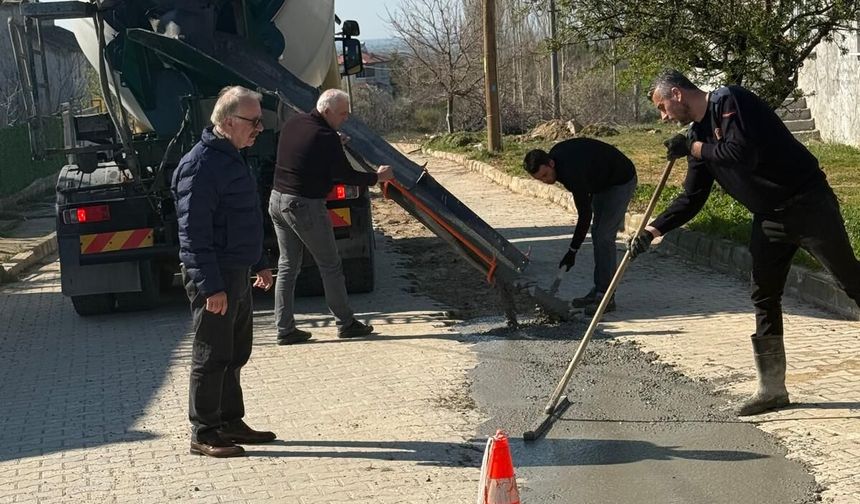 Üsküp’te Yol Onarım Çalışmaları Başladı