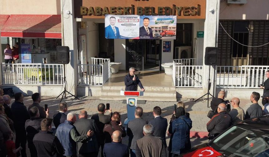 Sarıçam’dan Babaeski’de Hizmet Hamlesine Destek