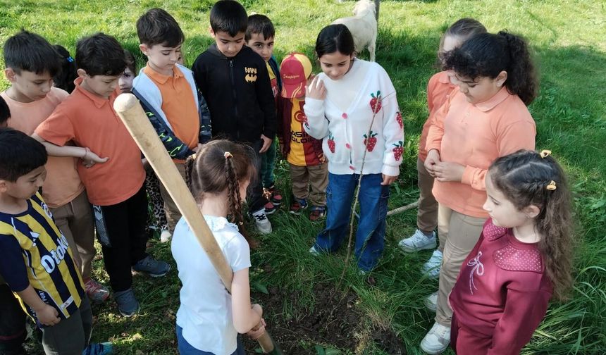 Pınarhisar’da Miniklerden Doğaya Nefes