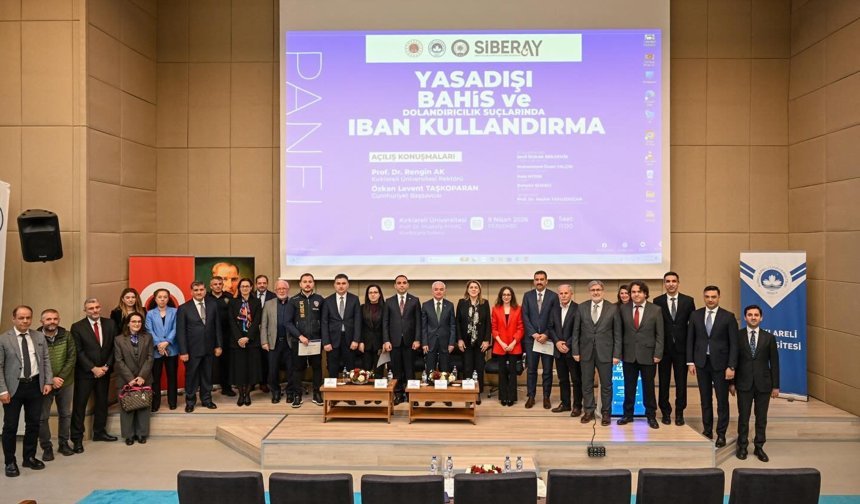 Kırklareli’nde Yasadışı Bahis ve Dolandırıcılık Paneli Düzenlendi