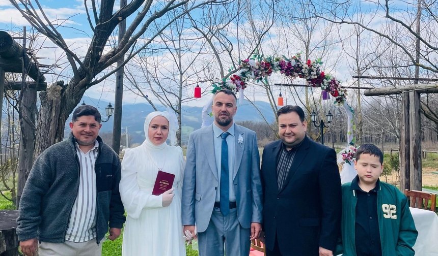 Başkan Gün, Ayşe ve Ersin’in Nikahını Kıydı