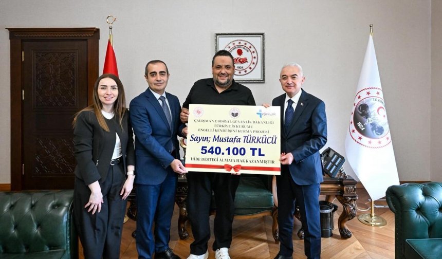 Kırklareli’nde Engelli Girişimciye Hibe Desteği